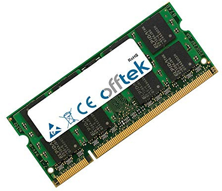 OFFTEK 2GB Replacement Memory RAM Upgrade for Microstar (MSI) MS-1636 (DDR2-5300) Laptop Memory