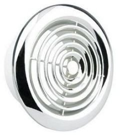 2150C Internal Ventilation Grille Round Chrome 6 150mm Duct Extractor fan Bathroom