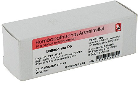 BELLADONNA D 6 Globuli 10 g