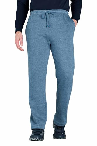 Chums Men's Jogging Bottom Trouser Pants Leisure Pull-On Fleece Bottoms | Open Bottom, Easy Care Casual Tracksuit Pants with Drawstring & Pockets (including Big & Tall sizing)