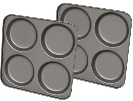 Samuel Groves 4 Cup Giant Yorkshire Pudding Oven Tray Non Stick 23cm Carbon Steel UK Made