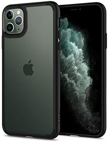 Spigen Ultra Hybrid Hülle Kompatibel mit iPhone 11 Pro Max -Schwarz