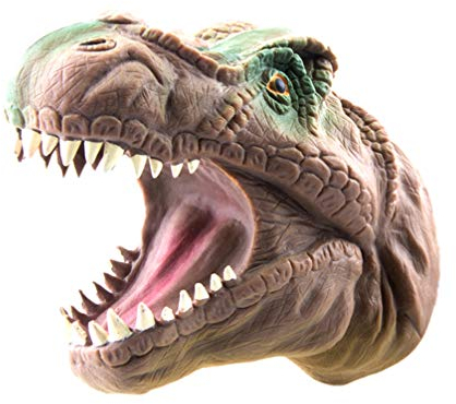 Toyvian 1 stück handpuppe Dinosaurier handpuppe Spielzeug Cosplay Prop für Kinder Erwachsene