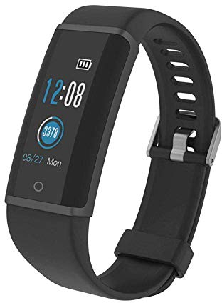 Lenovo HX03F, Braccialetto Fitness Unisex Adulto, Nero, Unica