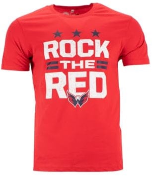 Fanatics NHL T-Shirt Washington Capitals Hometown Hockey Rock the Red Caps Eishockey (XXL)