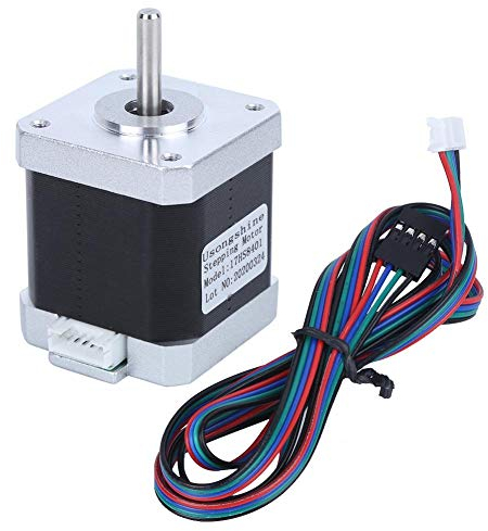 FTVOGUE NEMA 17 Schrittmotor mit 4-poligem Kabel 17HS8401 für 3D-Druckerzubehör