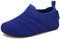 SAGUARO Kinder Hausschuhe Mädchen Jungen Pantoffeln Leicht Rutschfest Hüttenschuhe Weich Flexibel Slippers für Frühling Sommer, Azurblau 28/29 EU