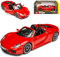 Porsche 918 Spyder Cabrio Rot 2013-2015 1/24 Burago Modell Auto mit individiuellem Wunschkennzeichen