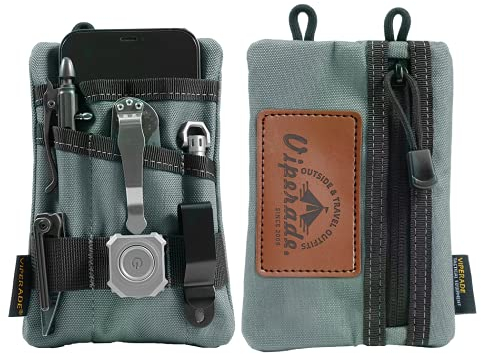 VIPERADE VE1 EDC Borsa porta attrezzi in nylon Borsa per attrezzi Everyday Carry Multitool Custodia Custodia per EDC Gears Torcia Tascabile Coltello Penna Taccuino