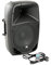 Music Store GO! 12A MKII Aktiver 2-Wege 12 Zoll Lautsprecher - 600W Peak Leistung, Integrierter Media Player, Bluetooth, USB & SD-Karten Slots, 3-Kanal Mixer, 2 XLR/Klinke Mikrofoneingänge, Stereo