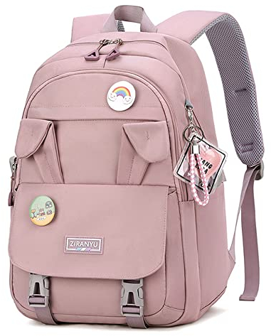 Rucksack Damen Schulrucksack Mädchen Teenager, Laptop-Rucksäcke 15,6 Zoll College Schultasche Anti-Diebstahl-Reise-Tagesrucksack Große Büchertaschen für Teenager Mädchen Frauen Studenten (Purple#2)