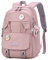 Makukke Mochila para mujer, mochila escolar para niñas, adolescentes, bonita bolsa de anime, mochila informal para mujer, mochila de día informal, para universidad (Morado)