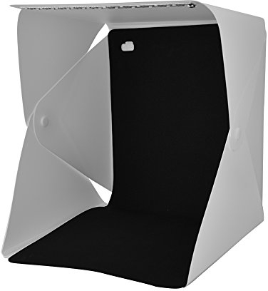 Photo Studio Light Box Mini Photo Studio Box Portable Pliable Mini Studio Photographie Boîte à Lumière Tente Kit avec 4 Arrière-Plans de Couleurs