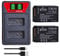 Pickle Power 2Pcs EN-EL20 EN-EL20a Battery with Dual Charger for Nikon Coolpix P1000, P950, Coolpix A, 1 AW1, 1 J1, 1 J2, 1 J3, 1 S1,1 V3 Digital Camera