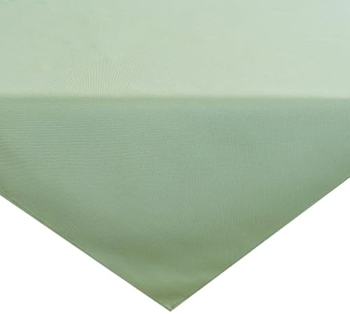 Tischdecke Mitteldecke Unterdecke Gartentischdecke 85 x 85 cm einfarbig abwaschbar fleckgeschützt strapazierfähig für den Innen- und Außenbereich (hellgrün)