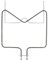 easyPART Kompatibel/Ersatz für Bauknecht C00857528 Heizung Unterhitze Sahterm W11613466 für Backofen