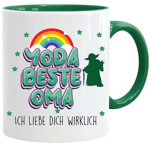 Tasse mit spruch, Yoda beste Oma. Ich liebe dich wirklichTasse Yoda, Baby Yoda Bürotasse lustige Kaffeebecher, tasse oma, tasse oma steingut, tasse oma 2023, tasse oma sohn, tasse oma lustig