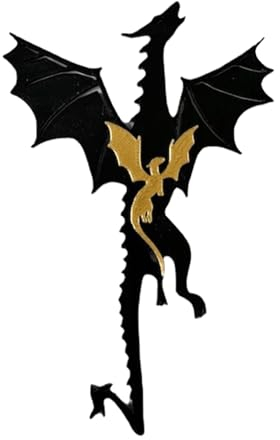 Lesezeichen Drache, Plastik Schwert Und Drachen Lesezeichen, Fourth Wing Lesezeichen, Lesezeichen Fantasy Für Buchliebhaber, Lesezeichen Lustig Für Jungen, Mädchen, Herren Und Damen