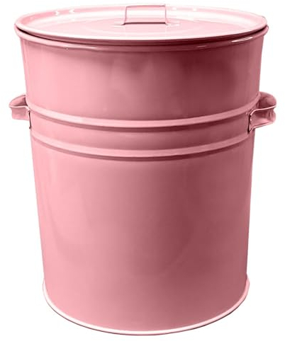 Vision4ever 1x Pink 30L Nappy Changing Dispose Diapers Nappy Bin Storage Pail Bucket and Lid useful For Newborn Baby
