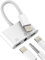 Lightning to 3.5mm Headphone Jack Adapter for iPhone 14 13 12 Pro (3in1)Charging Port Earphone Cable Splitter Fast Charger Connector Aux Adaptor for apple for iPad Air USB Audio Plug Dongle Converter