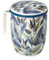 TEA SHOP - Taza de Té con filtro y tapa - Mug Harmony Wild Leaves - Taza para Tés e Infusiones Fabricada en Porcelana