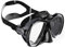Mares Force-X Liquid Skin Tauchmaske, Taucherbrille (Schwarz)