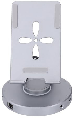YWBL-WH USB Hub 10 in 1 Stazione di Docking Multifunzionale per Tablet e Laptop Sert Stand Hub in Lega di Alluminio Per/OS X/iOS/