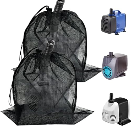 Hogvinnatil Abdeckung für Teichpumpe, Außennetz für Pumpen, Filterzubehör für Aquarien, Abdeckung für elastische Barriere, für den Außenbereich