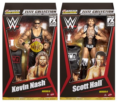 WWE Angebotspaket (2er-Set) NWO Kevin Nash & Scott Hall aus der The Vault Ringside Exclusive Serie 6
