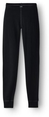 Dilling Kinder Merino Leggings Multi Rib aus 100% Bio Merinowolle Slim Fit Base Layer atmungsaktiv