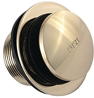 Kingston Brass DTT202 Made to Match Siphon de Baignoire à Bout Pointu, Laiton Poli