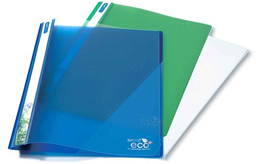 Rapesco 1099 ECO Schnellhefter, A4, Sortierte Farben, 10 Stück