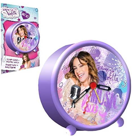Violetta. Disney. Despertador redondo 9cm