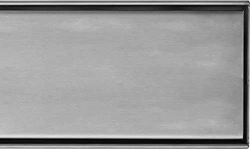 ESS Easy Drain Duschrinne Easy Drain Rost Gebürsted Zero - 6 80 cm einteiliger Rost