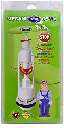 saneaplast metalsant. 410550 – Einmengentechnik Spülkasten chrom Univ Taster C/BASE S & M