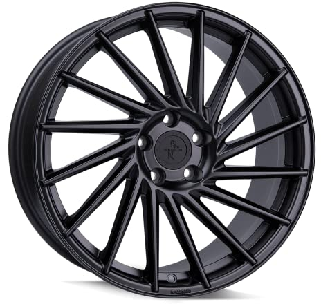 KESKIN KT17 MATT BLACK PAINTED 8x18 ET45 5.00x5x108 Hub Hole 72.60 mm - Alu felgen