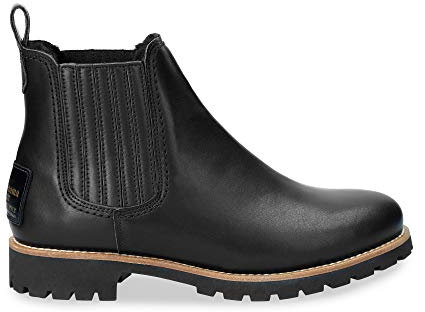 Panama Jack Damen Brigitte Igloo Travelling Chelsea-Stiefel, Schwarz, 36 EU