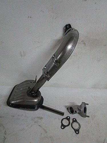 MARMITTA+COLLETTORE SCARICO+2 GUARNIZIONI PER PIAGGIO VESPA 50 SPECIAL R L N