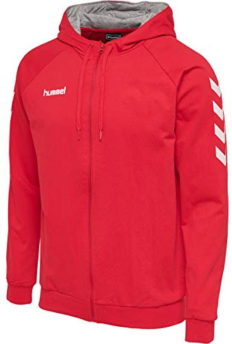 hummel Hmlgo Cotton Zip Hoodie Kapuzenpullover Herren True Red S