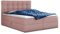 Boxspringbett Best mit 2 Bettkästen, Doppelbett mit Bonell-Matratze und Topper, Polsterbett, Bett, Bettgestell, Stilvoll, Schlafzimmer (Pink (Inari 52), 180 x 200 cm)