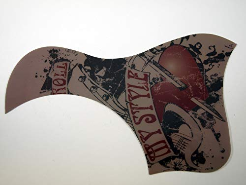 Salva Puas Pickguard für Gitarren Modell A + 2 Geschenk-Plektren