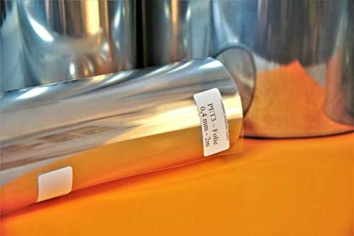 Transparente Gartenfolie Verglasungsfolie 50 cm – 0,5 mm Folientunnel Gewächshaus Sandkasten 10m