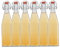Vitrea 6x Glasflasche 500ml Bügelverschluss Milchflasche Saftflasche Ölflasche Bügelverschlussflasche (6)
