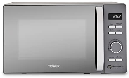 Tower T24039GRY Renaissance 20L Microwave with 5 Power Settings and MagnaWave technology, Grey