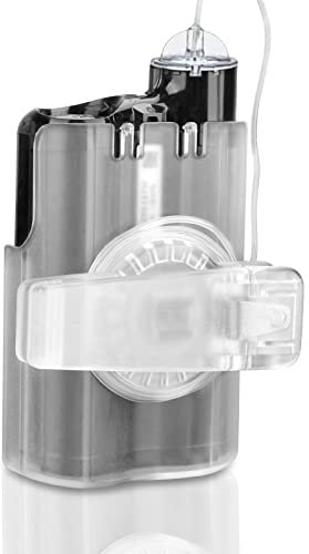 iGuerburn Insulinpumpenetui für Medtronic MiniMed 640G 670G 770G Pumpen, Medtronic Pumpenetui mit 360° drehbarem Gürtelclip für Diabetiker (Nicht geeignet für 780G!)