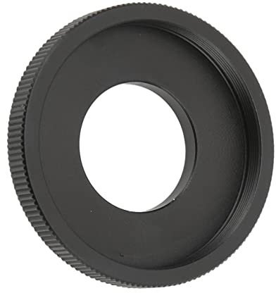 Adapter für Objektivhalterung, C-Mount auf T2 5P9866B Schraubadapterring, Kompatibel mit T-Mount-Objektiven, Kameraobjektivkonverter aus Aluminiumlegierung