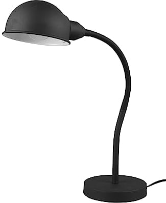 Trio Leuchten Tischleuchte Perry 504900132, Metall Schwarz matt, exkl. 1x E27