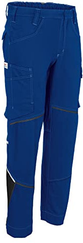 KÜBLER Workwear | KÜBLER ICONIQ Cotton Arbeitshose | kbl.blau/schwarz | Größe 28