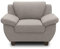 DOMO. collection Sessel Panama, Polstersessel, Einzelsessel, Sofa Garnitur, 3-2-1 Sessel, 91 x 108 x 80 cm (TxBxH), taupe