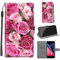 for iPhone SE 2022 5G/iPhone SE 2020/iPhone 8/iPhone 7 (4.7) Case, PU Leather Wallet Book Flip Folio Stand View Cover Pouch Compatible with iPhone SE3/SE2/8/7 (Flowers)